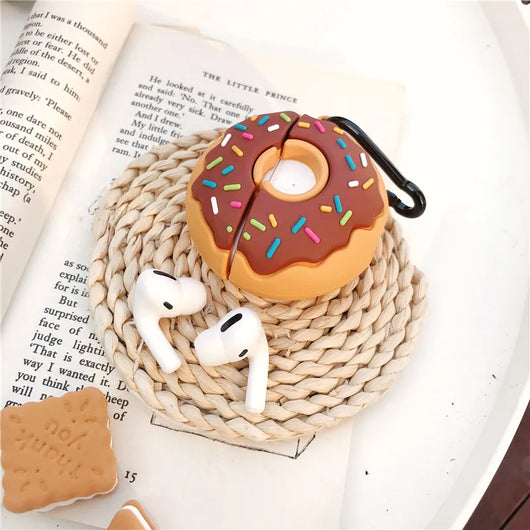 Funda Silicona Donuts para AirPods Pro Compatible con Apple - Image 13