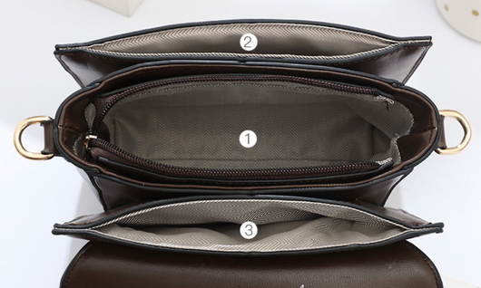 Bolso Bandolera Asimétrico para Mujer - Diseño Versátil - Image 11