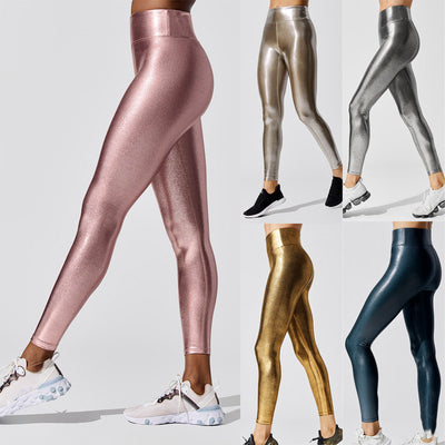 Leggins Casuales de Cintura Alta en Colores Sólidos - Image 9