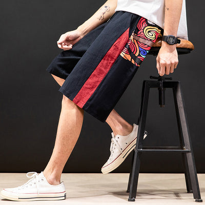 Pantalones Deportivos Rectos Estilo Asiático Cintura Media - Image 4