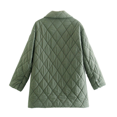 Abrigo Reversible Cálido para Invierno con Bolsillos y Solapa - Image 11