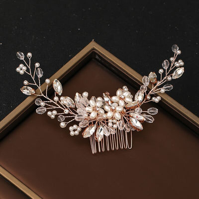 Peineta de Perlas para Novia - Accesorio de Cabello Elegante para Peinados Recogidos - Image 4