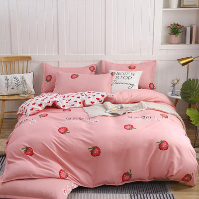 Juego de Cama Algodón Satinado de Cuatro Piezas con Funda Acolchada Reforzada - Image 20
