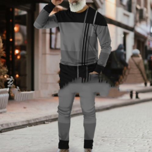 Traje Casual Elegante para Hombre Europeo y Americano
