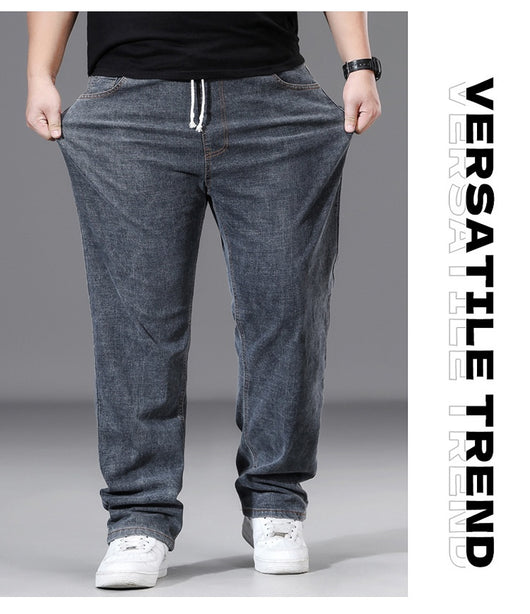 Pantalones Holgados de Cintura Elástica para Hombre Talla Grande - Image 12