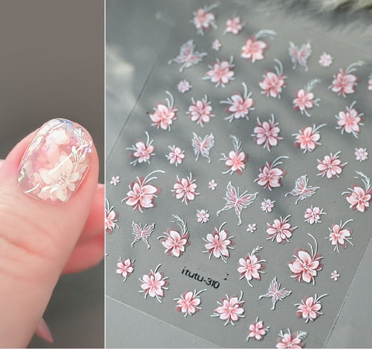 Adhesivos de Uñas 5D con Relieve Estéreo - Ornamentos Decorativos - Image 28