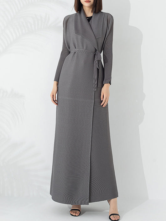 Abrigo Largo Elegante y Sofisticado para Mujer - Image 14