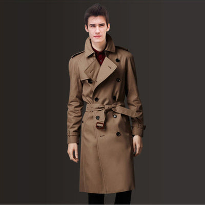 Chaqueta Cortaviento Slim Fit Estilo Británico para Hombre - Image 7