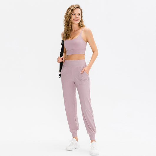 Pantalones Deportivos Holgados para Yoga, Entrenamiento y Running - Image 12