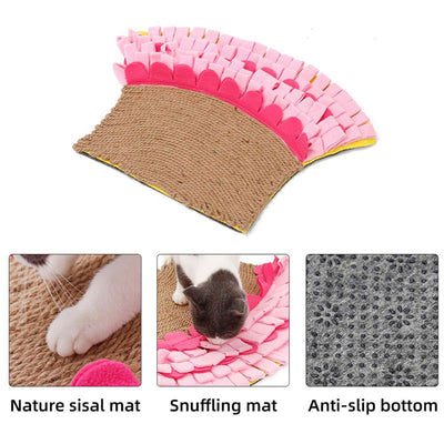 Manta Interactiva de Yute para Gatos con Juego de Olfato - Image 11