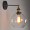 Lámpara de Pared Esférica Retro para Cafeterías - Diseño Industrial Vintage