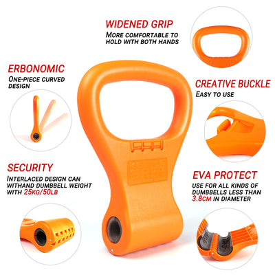 Mancuerna Ajustable con Asa de Kettlebell - Accesorios de Fitness Versátil - Image 9