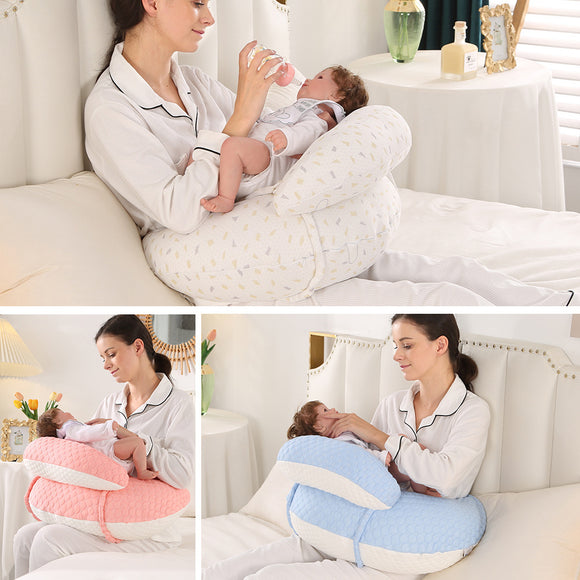 Almohada de Lactancia con Tecnología Air-Cushion para Embarazadas y Bebés