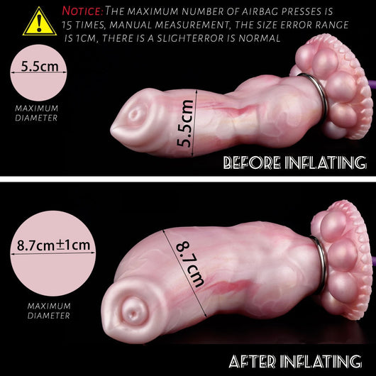 Dildo Inflable Expansible para Mujeres para uso en Ecuador - Image 11