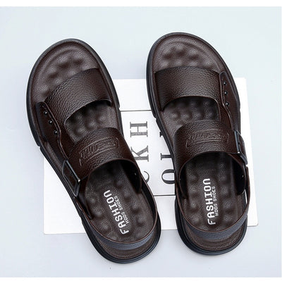 Zapatos Casuales de Cuero para Hombre con Plantilla de Látex - Image 16
