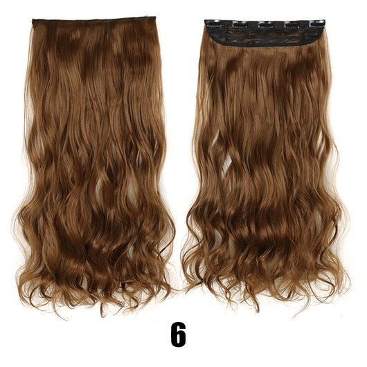 Extensiones de Cabello Ondulado Largo Voluminoso - Efecto Natural Sin Rastro - Image 5