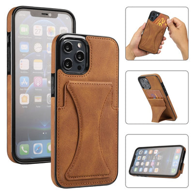 Funda de Cuero con Soporte y Cartera Integrada - Image 8