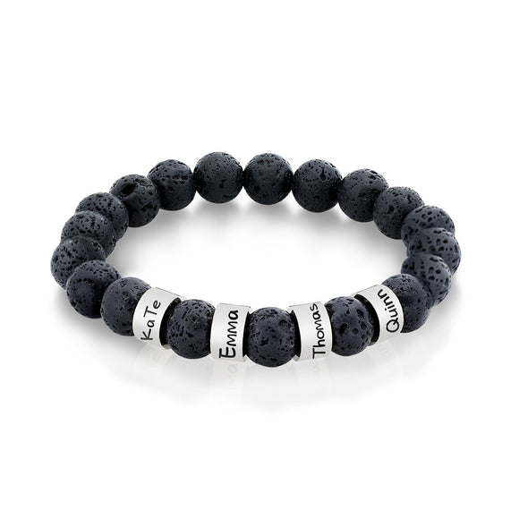 Pulsera de Letras Personalizadas para Hombre - Estilo y Carácter