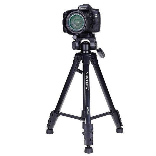 Trípode Profesional Yunteng 668 Compatible con iPhone y Cámaras DSLR