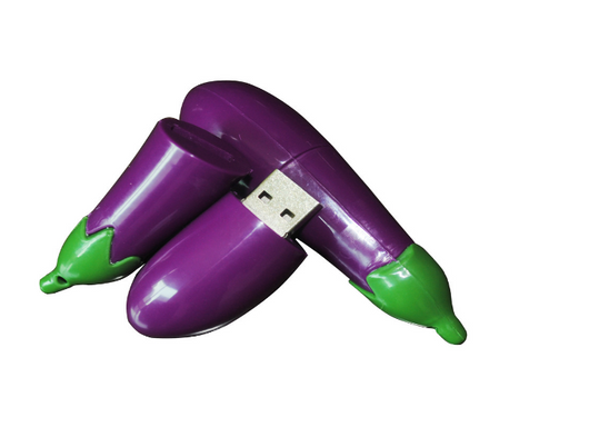 Memoria USB Creativa Diseño Berenjena 8GB - Regalo Corporativo Innovador - Image 3