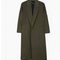 Abrigo Largo de Lana para Hombre - Estilo Coreano Oversized Otoño Invierno
