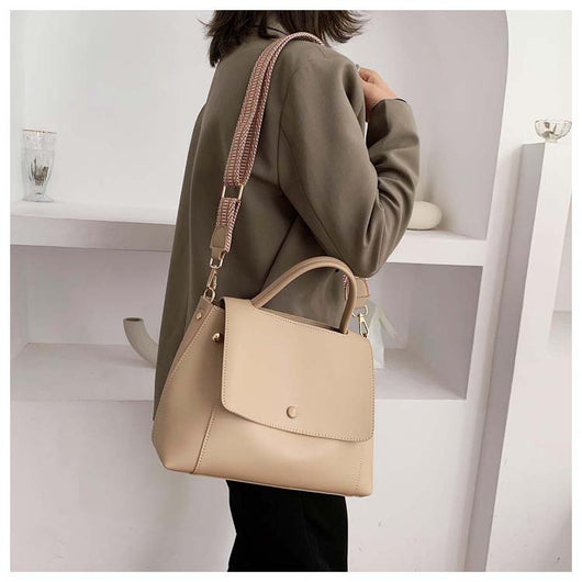 Bolsa Tote Crossbody Estilo Net Red - Image 3