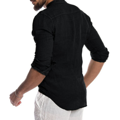 Camisa de Lino para Hombre NICO - Bestseller Clásico - Image 3