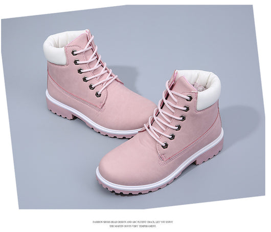 Botas Martin Blancas para Mujer - Estilo Trabajo y Casual - Image 17