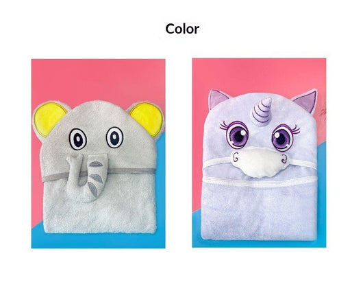 Poncho Toalla de Baño Infantil Todo en Uno con Capucha en Fibra de Bambú Clase A - Image 17