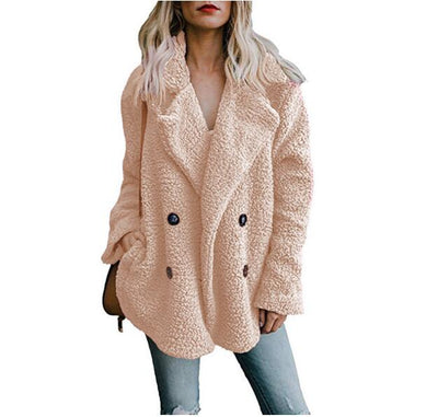 Blusa Elegante de Botones con Cuello Solapa para Otoño e Invierno - Image 6