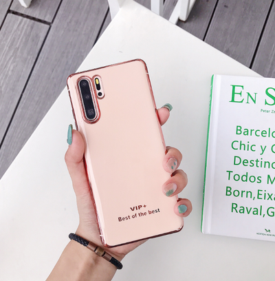 Funda de Silicona TPU Premium con Acabado Chapado para Huawei - Image 6