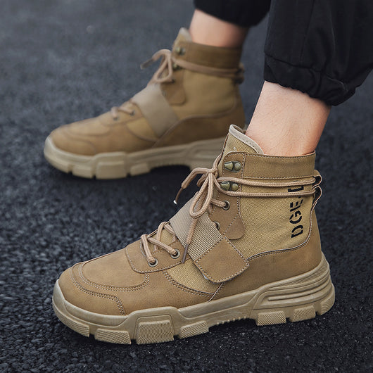 Botas Martin Altas con Forro de Cachemira para Hombre