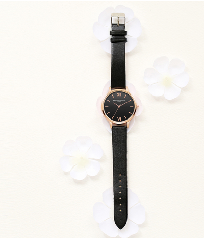 Reloj de Moda para Mujer con Correa de Cuero PU y Detalles Dorado Rosado - Image 14