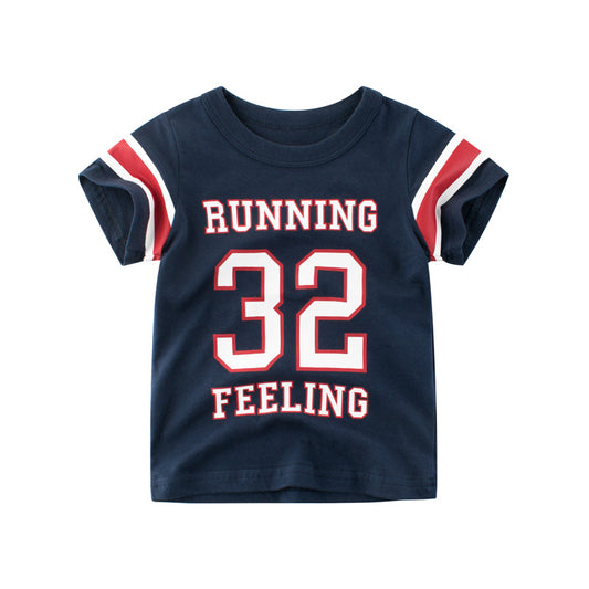 Playera Infantil de Verano para Niños - Manga Corta Fresca y Cómoda