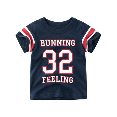 Playera Infantil de Verano para Niños - Manga Corta Fresca y Cómoda