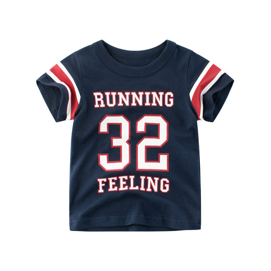 Playera Infantil de Verano para Niños - Manga Corta Fresca y Cómoda
