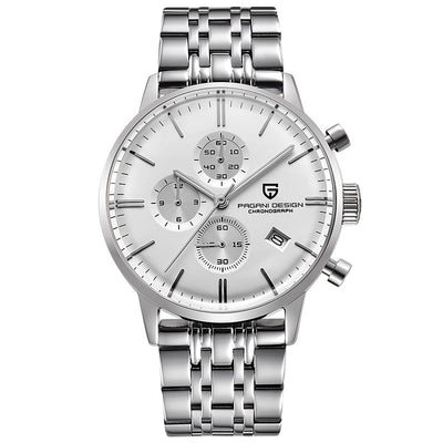 Reloj de Cuarzo para Hombre con Calendario y Resistencia al Agua