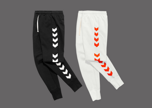 Pantalón de Chándal Hombre Otoño Tendencia Urbana Retro Corte Recto Casual