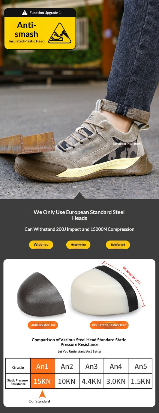 Botas de Seguridad para Hombre con Puntera de Acero - Image 18