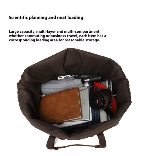 Bolsa Bandolera de Lona Unisex - Estilo Casual y Versátil - Image 14