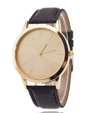 Reloj de Cuarzo Elegante para Pareja con Cinturón de Negocios - Image 2