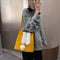 Bolsa de Lona para Mujer con Diseño de Conejo Kawaii - Bolso de Hombro Grande