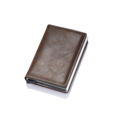 Cartera RFID Antirrobo de Aluminio para Hombre con Freno de Tarjetas - Image 4