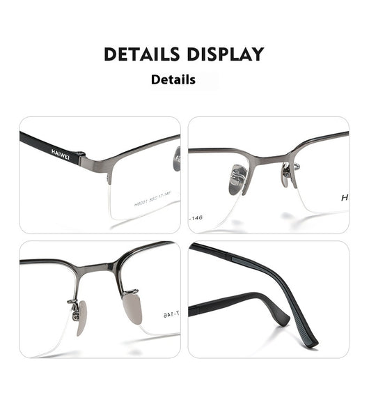 Gafas con Armazón de Titanio Ultraligero y Varillas de Acero Plástico - Image 11
