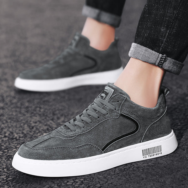 Zapatos Casuales de Cuero para Hombre - Estilo Británico Versátil