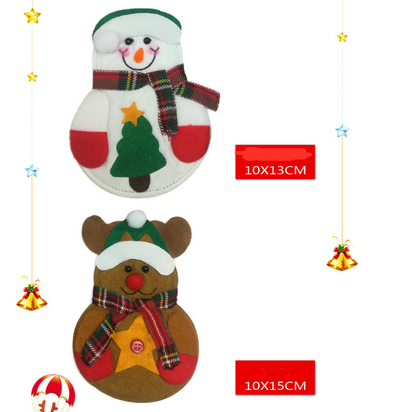Portacubiertos Navideños de Papá Noel para Decoración de Mesa - Image 13
