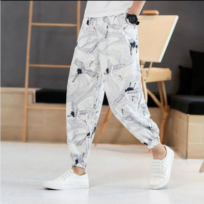 Pantalones Casuales Cómodos para Hombre Crane - Bloomers Holgados - Image 3