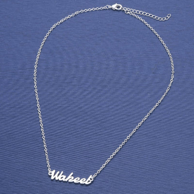 Collar Personalizado con Letra de Nombre en Aleación Dorada y Cobre - Image 26