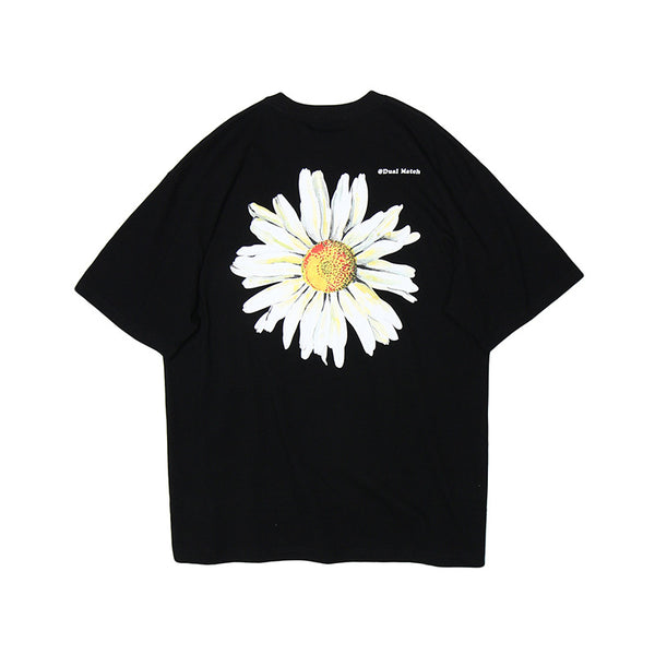 Blusa Estampada con Margaritas de Manga Corta - Image 12
