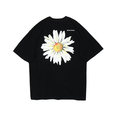 Blusa Estampada con Margaritas de Manga Corta - Image 12